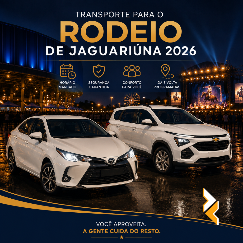Transporte para o Rodeio de Jaguariúna 2026: ida e volta com táxi saindo de Campinas